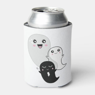 cute ghosts halloween kawaii can cooler