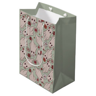 Cute Ghosts Halloween Medium Gift Bag