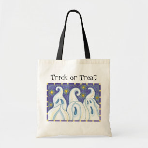 Cute Ghosts Halloween Trick or Treat bags! Tote Bag
