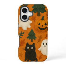 Cute Ghosts & Pumpkins Mobile Case