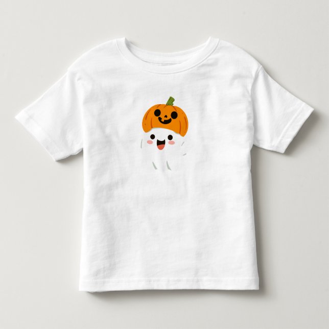 Cute ghosts toddler t-shirt (Front)