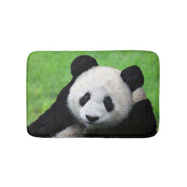Cute Giant Panda Bath Mat (Front)