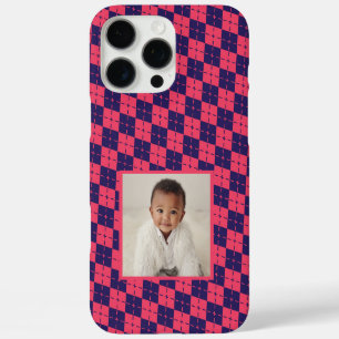 Cute Gifts For Father Gingham Plaid  iPhone 16 Pro Max Case