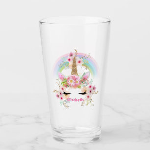 Cute Gifts Granddaughter Daughter UNICORN NAMED Glass