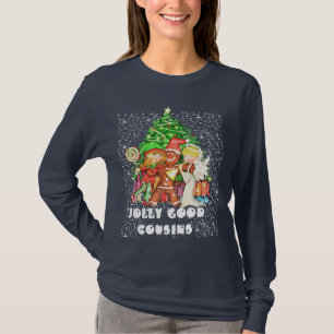 Cute Gingerbread man and friends T-Shirt