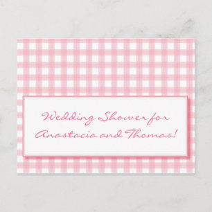 Cute Ginham Check Pattern Cards