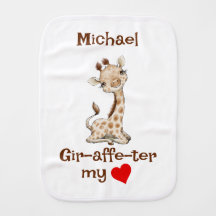 Cute Gir-affe-ter my Hearat Personalized Name