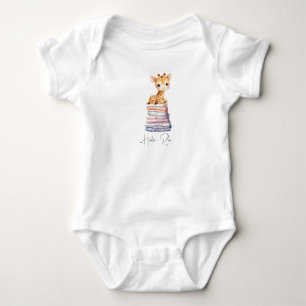 Cute Giraffe Baby Bodysuit