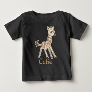 Cute Giraffe Baby Shirt