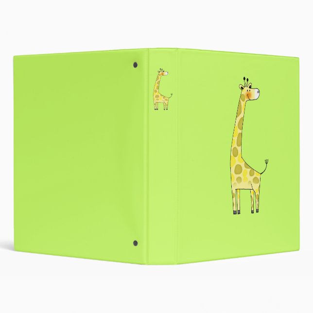 Cute giraffe binder (Background)