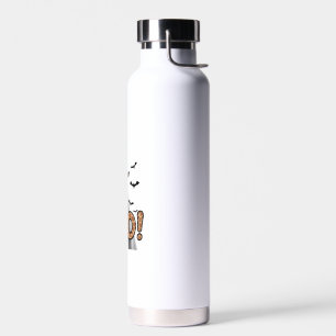 Cute Giraffe Boo Halloween Fun Costume Zoo Lover   Water Bottle