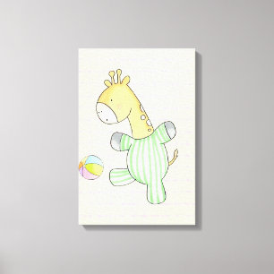 Cute Giraffe Canvas Print