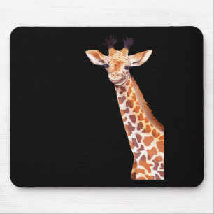 Cute Giraffe D Mouse Pad