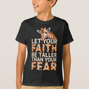 Cute Giraffe Design For Men Women Adult Safari Gir T-Shirt