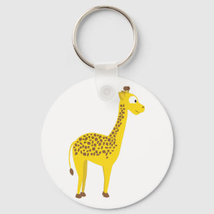Cute Giraffe Keychain