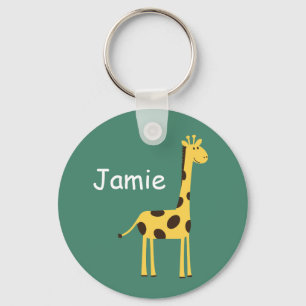 Cute Giraffe Keychain