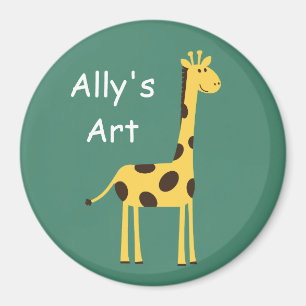 Cute Giraffe Magnet