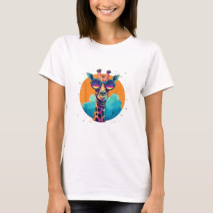 Cute Giraffe Men Women Kids _1 T-Shirt