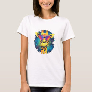 Cute Giraffe Men Women Kids _2 T-Shirt