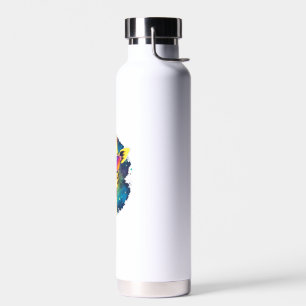 Cute Giraffe Men Women Kids _2 Water Bottle