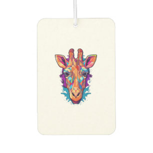 Cute Giraffe Men Women Kids Air Freshener