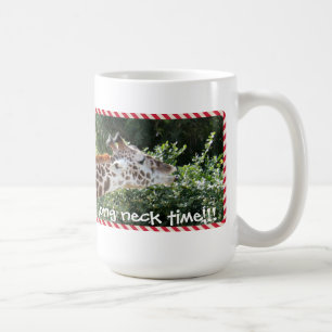 Cute Giraffe Mug, 5pm somewhere, long neck time! Coffee Mug