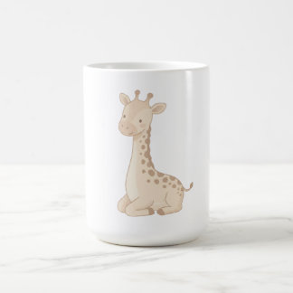 Cute Giraffe Mug – Neutral Safari Animal Cup