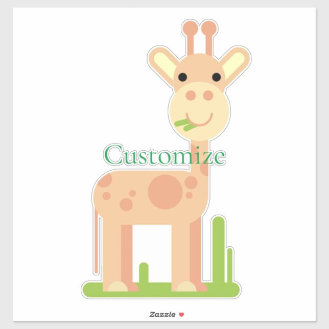 Cute Giraffe Munching  Thunder_Cove (Sheet)