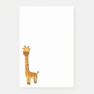 Cute Giraffe Safari Animal Post-it Notes
