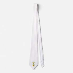 Cute Giraffe with Goldfish Tie
