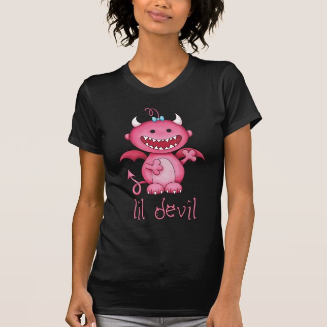 Cute Girl Devil T-Shirt (Front)