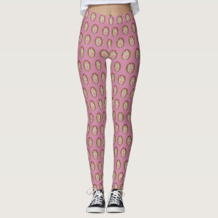 Cute Girl Hedgehog Leggings