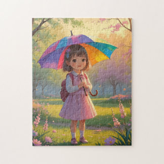 Cute girl jigsaw puzzle