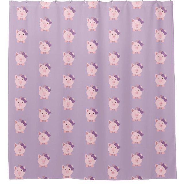 Cute Girl Pig Pattern  (Front)