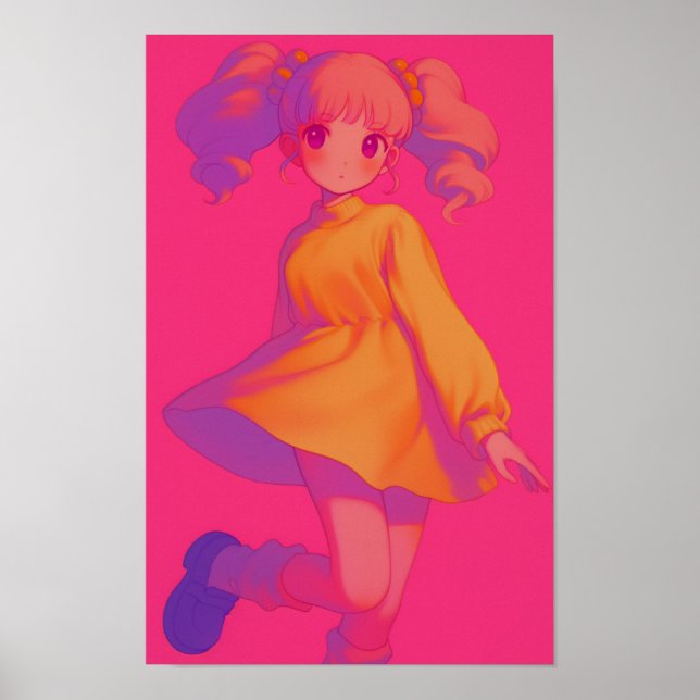 Cute Girl Poster (Front)