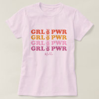 Cute Girl Power Peace Sign