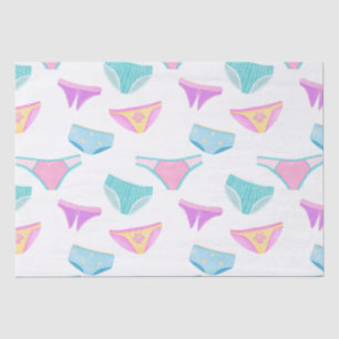 Cute Girl Power Underwear Girly  Tissue Paper
