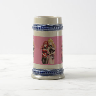 Cute Girls Anime Thunder_Cove Beer Stein