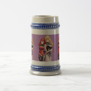 Cute Girls Anime Thunder_Cove Beer Stein
