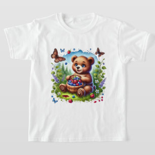 Cute girls bear lovers T-Shirt