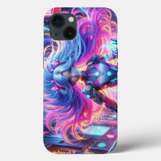 Cute girl's design iPhone 13 case