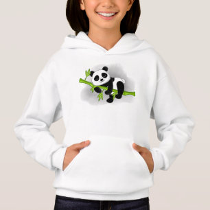 cute girls panda bear