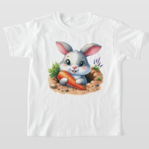 Cute girls rabbit lovers T-Shirt