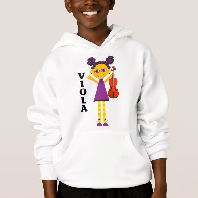 Cute Girls Viola Hoodie (Front)