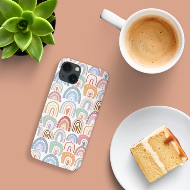 Cute Girly Assorted Colourful Rainbow Boho  Case-Mate iPhone Case (Creator Uploaded)