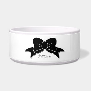 Cute Girly Bow Personalized Pet