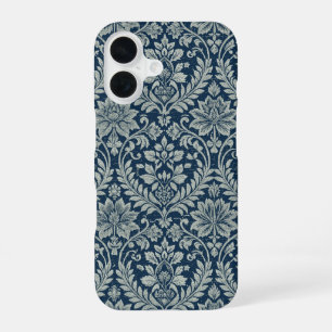 Cute Girly Floral Art Nouveau Design iPhone 16 Case