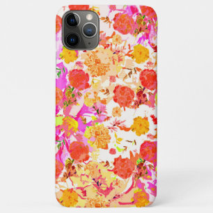 Cute girly flowers pattern iPhone 11 pro max case