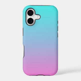 cute girly ombre mermaid pink turquoise aqua blue