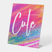 Cute Glitter Multi-colour Sparkle Shine Glam